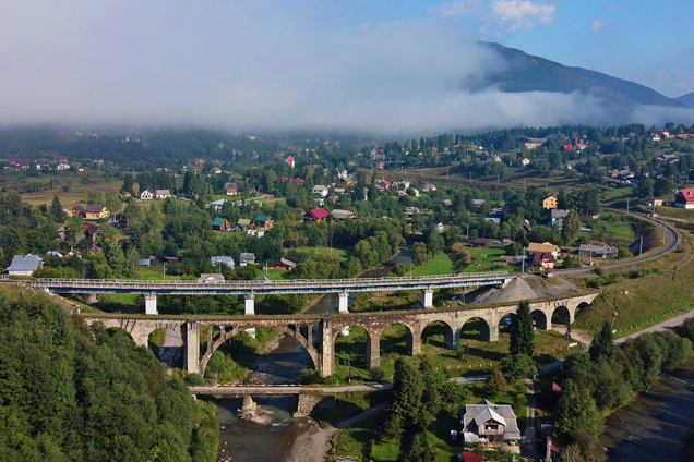 Ворохта в старину: в сети появился живописный снимок