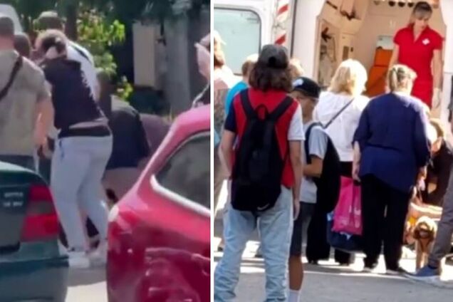 Во Львове возле ТЦК из микроавтобуса выбросили мужчину без признаков жизни: медикам удалось его спасти. Видео
