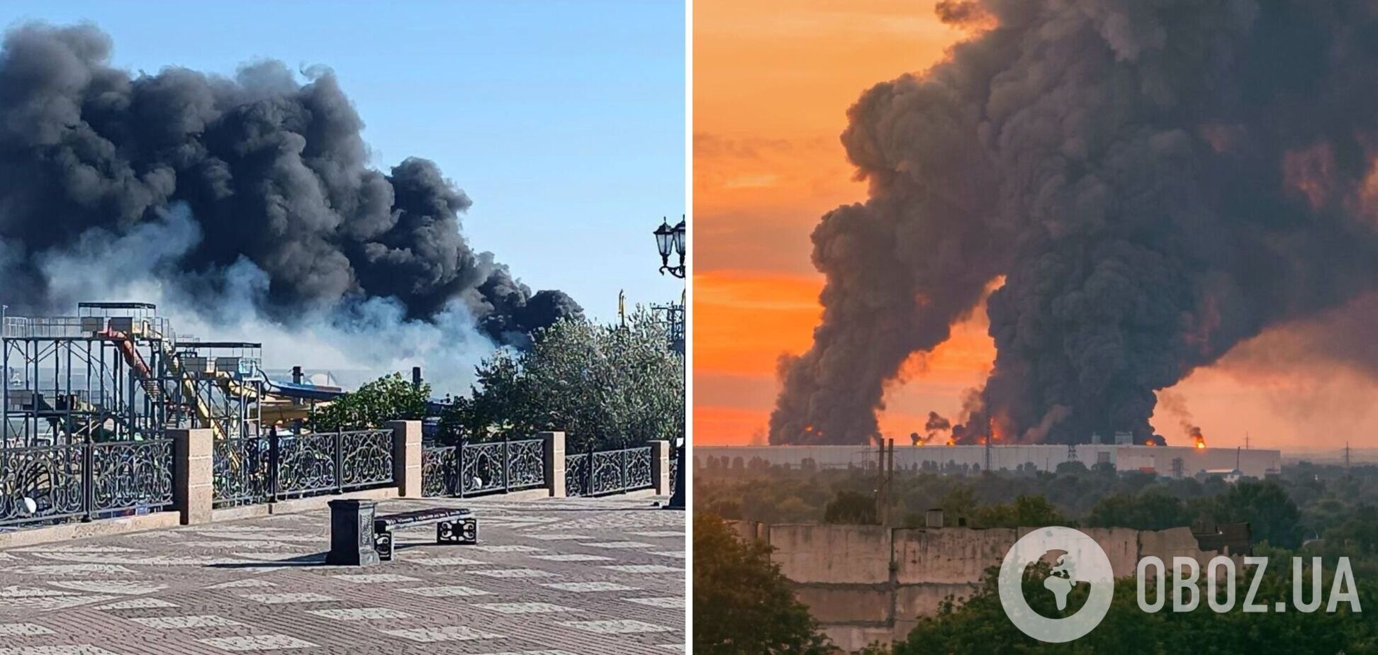Сили оборони завдали удару по логістичному центру Ozon у Самарській області і по порту у Краснодарському краї РФ