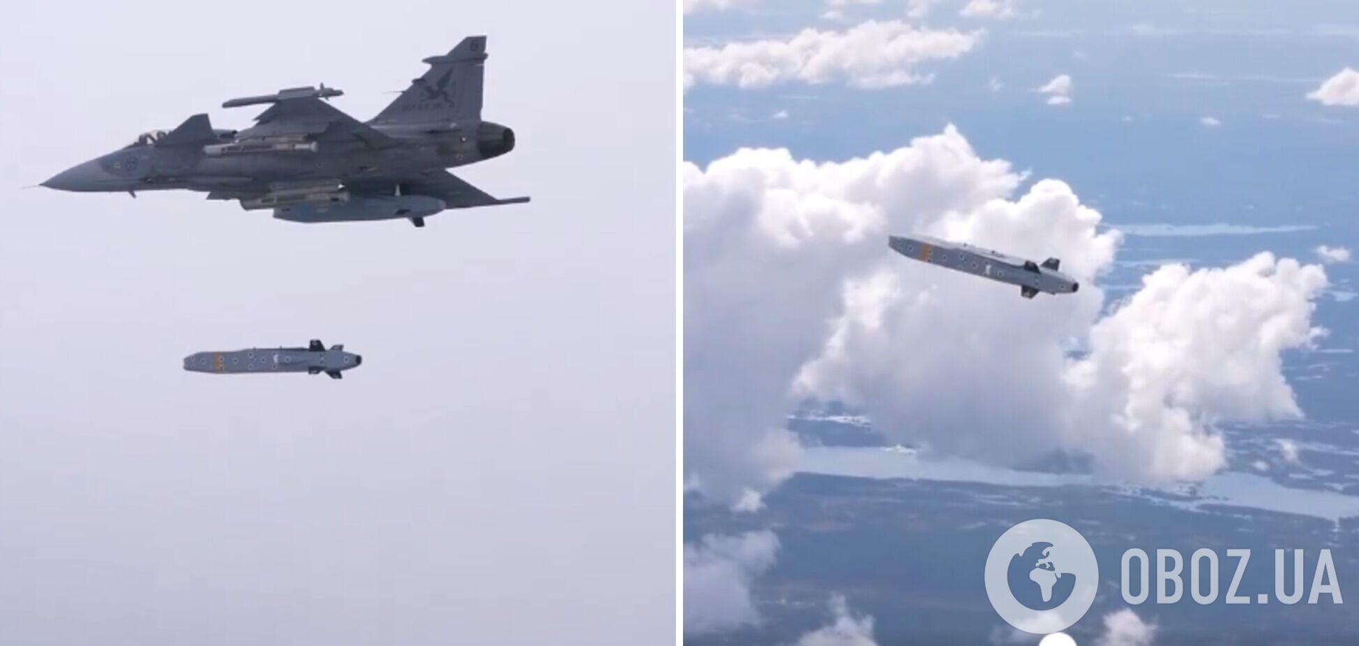 Швеция впервые провела испытания запуска ракеты Taurus с истребителя Gripen C