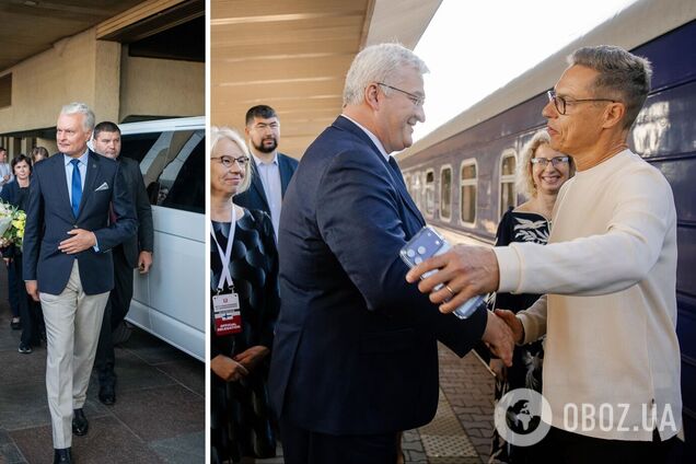 Не только Науседа. В Киев прибыли лидеры стран ЕС: что известно о визите. Фото