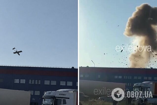 Все збили? Момент влучання українського дрона в хаб Ozon в Оренбурзі потрапив на відео, викривши чергову брехню росіян