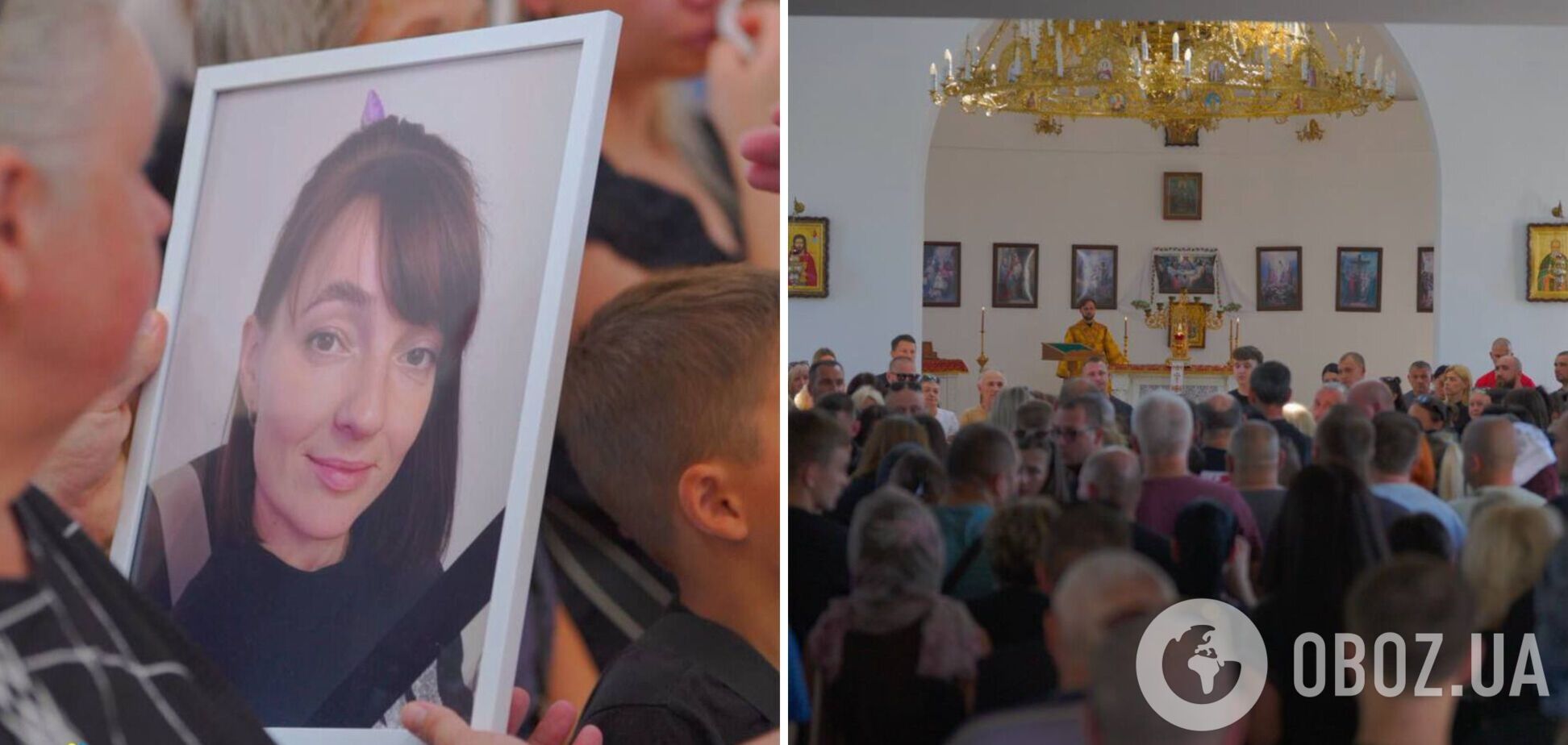 Прощание с погибшей состоялось в церкви Трех Святителей