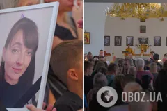 У гроба матери плачут две её дочери: в Кривом Роге простились с одной из жертв удара РФ по ТЦ 'Солнечная галерея'. Фото и видео