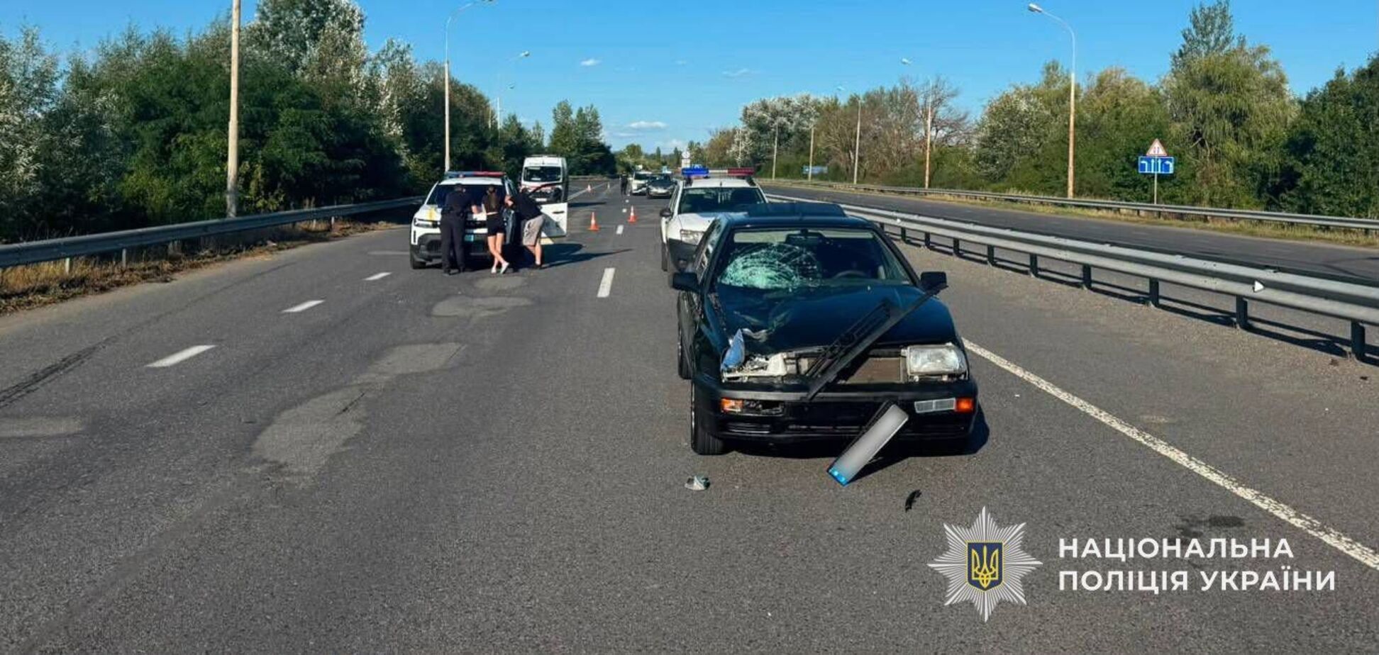 Последствия ДТП в Закарпатье