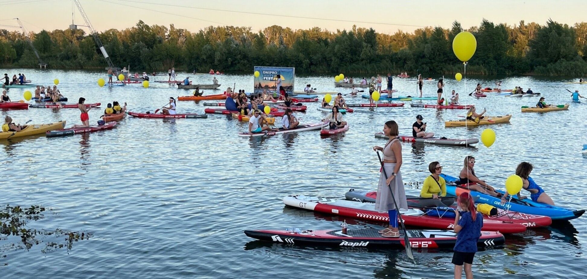 Организаторы надеются, что фестиваль Dnipro Water Fest станет традиционным