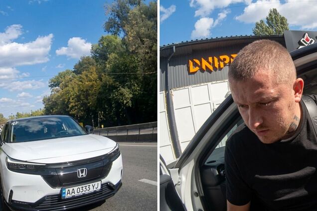 'Тебе прих*ярить?' У Києві порушник ПДР розбив обличчя патрульному, який його зупинив. Відео