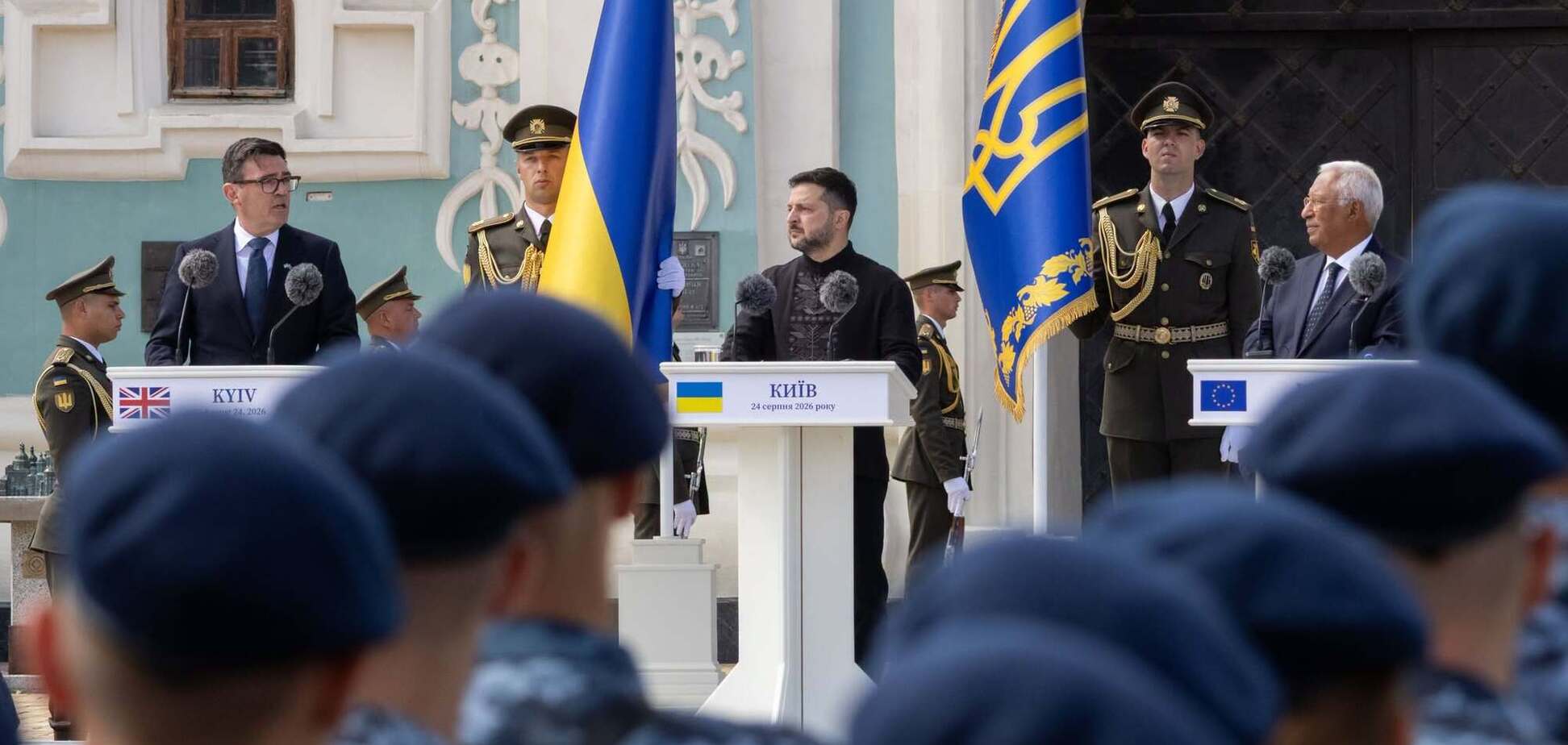 Бернем назвал Украину передовой линией защиты Европы