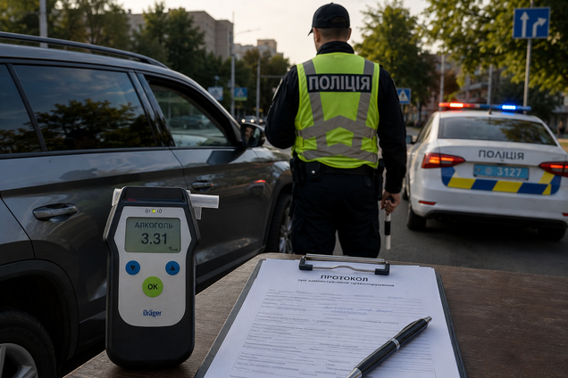 Как украинцы нарушают закон и садятся за руль в нетрезвом состоянии
