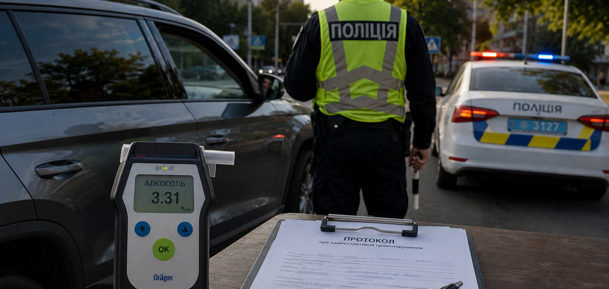 Как украинцы нарушают закон и садятся за руль в нетрезвом состоянии