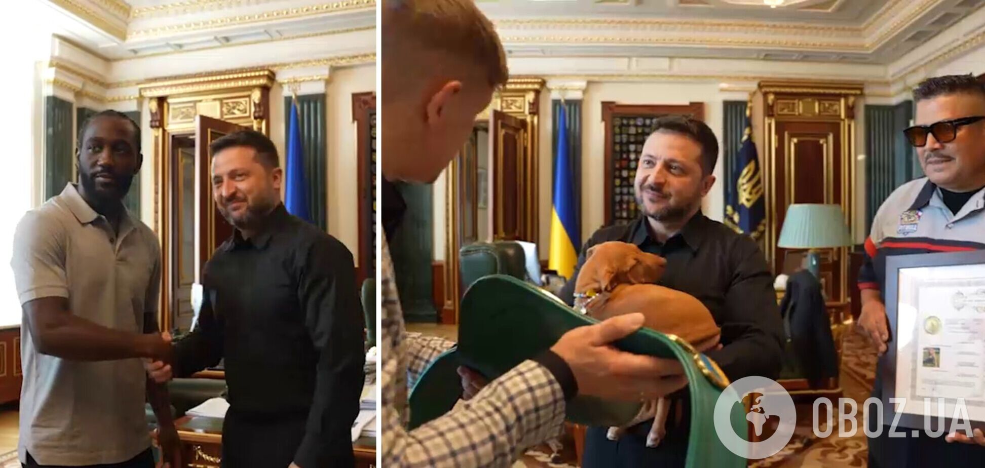 Теренс Кроуфрод встретился с президентом нашей страны