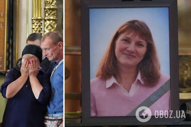 'Встигла закрити зміну, але додому не повернулась': у Кривому Розі попрощалися з пекаркою, яку вбила Росія у ТЦ. Відео