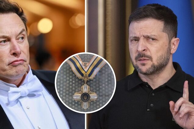 Зеленский наградил Маска орденом Свободы