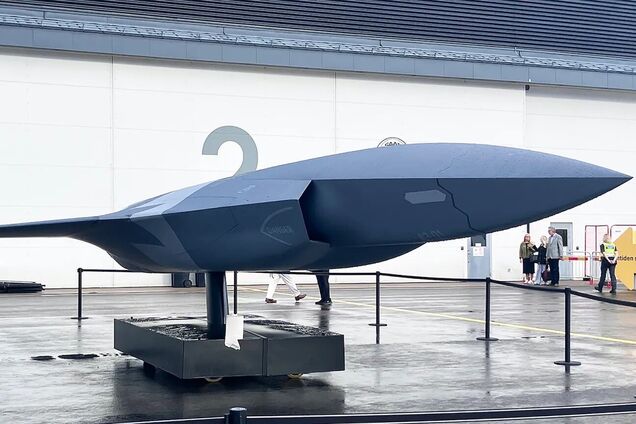 Новинка для Gripen E: Saab представил концепт сверхзвукового 'истребительного' беспилотника. Фото