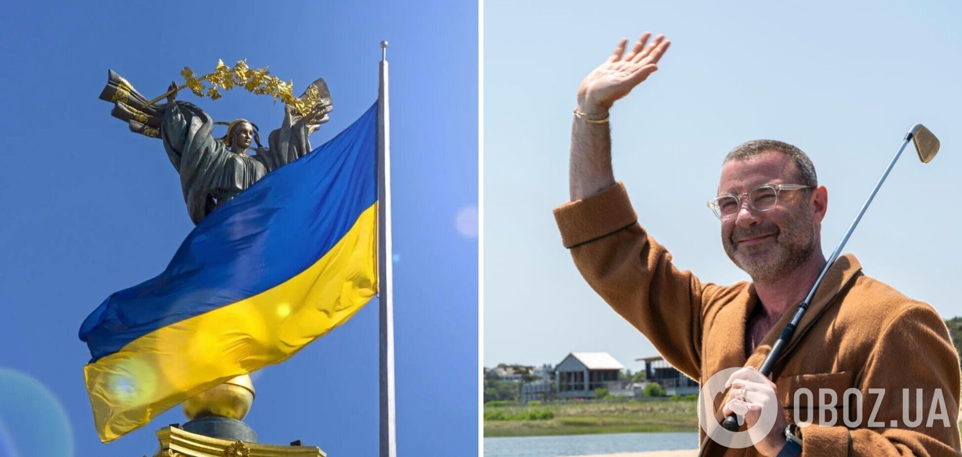 Лиев Шрайбер вновь приехал в Украину и навестил тяжелобольных детей