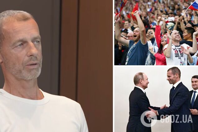 'Печально, что Россия уже четыре года не может играть'. Президент УЕФА сделал заявление по возвращению РФ в мировой футбол