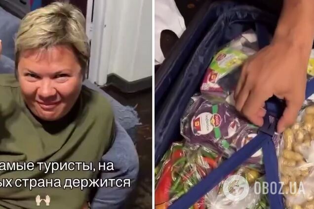 Російські туристи привезли повну валізу продуктів із готелю в Туреччині