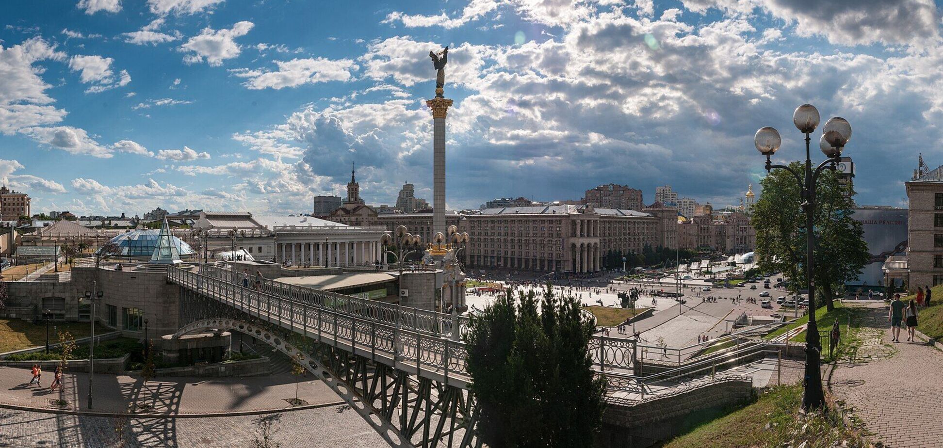 Центр Киева. Современная фотография