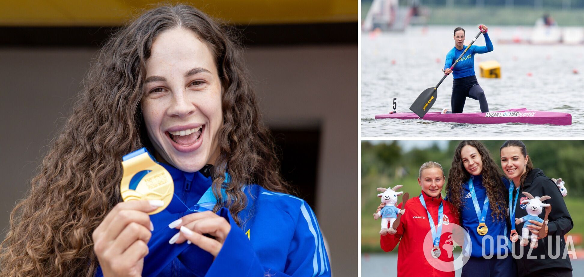 Украинская красавица выиграла в Польше чемпионат мира по гребле на байдарках и каноэ. Видео