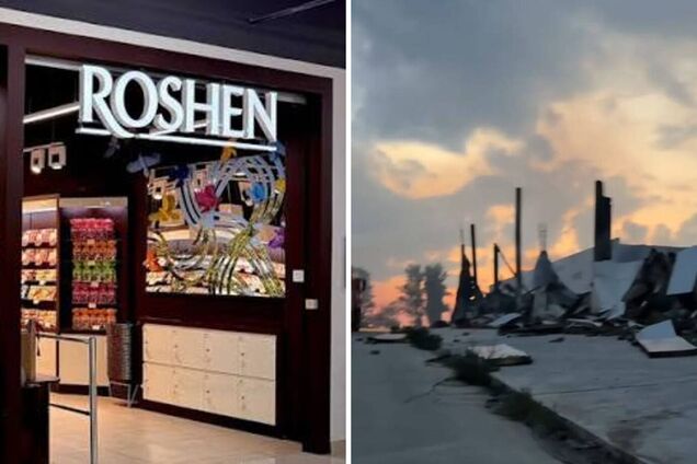 Росія перетворила склад Roshen на руїни.