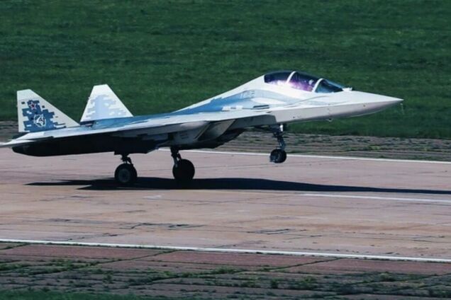 Винищувач Су-57Д.