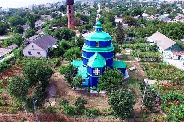 Свято-Введенская церковь в Бериславе, построенная в 1725 году