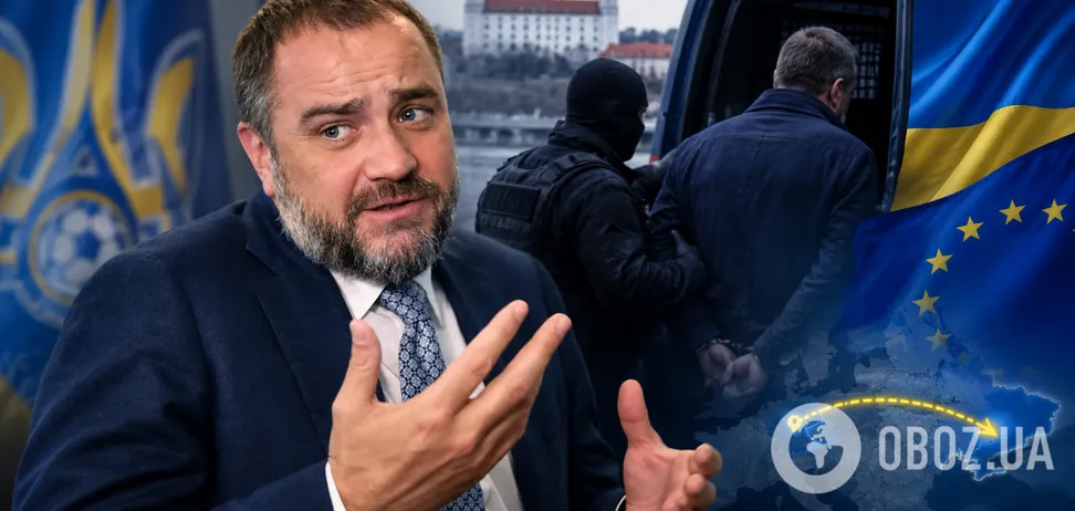 Ексголова ФФУ Павелко перебуває в СІЗО в Братиславі та очікує екстрадиції в Україну – джерело
