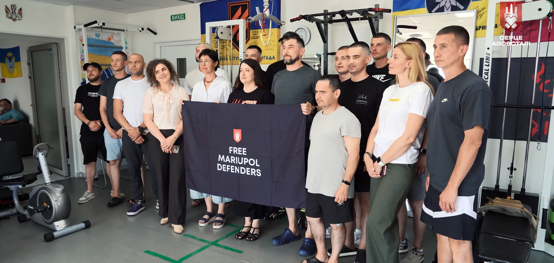 Заняття провів захисник Маріуполя, колишній військовополонений і тренер з посттравматичного зростання Кирило Тюрнєв