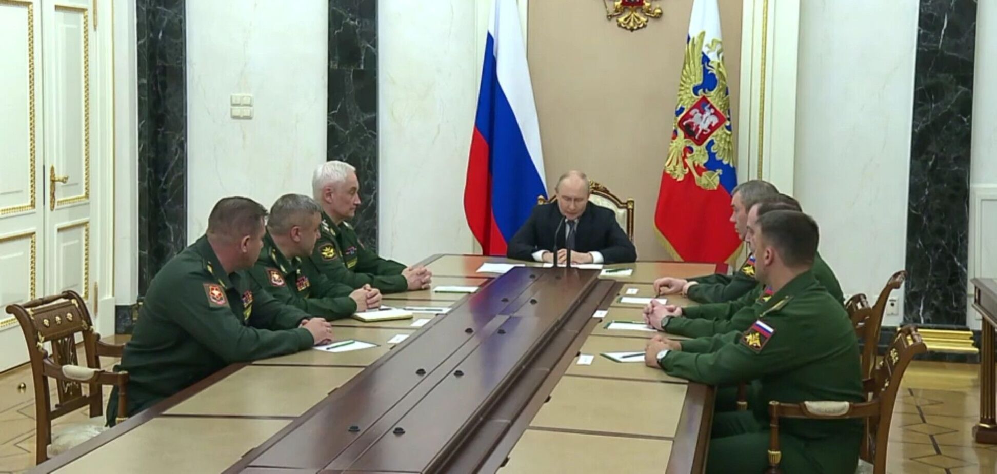 Путін на нараді