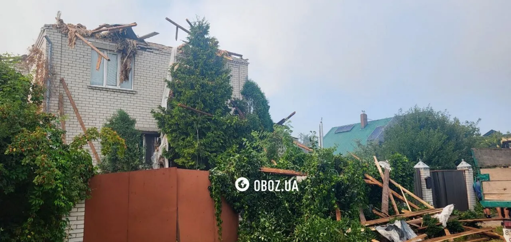 Последствия удара по Квитневому в ночь на 5 августа