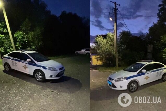 Комендантська година – не завада: у Донецьку сили спротиву спалили авто окупаційної поліції. Фото і відео