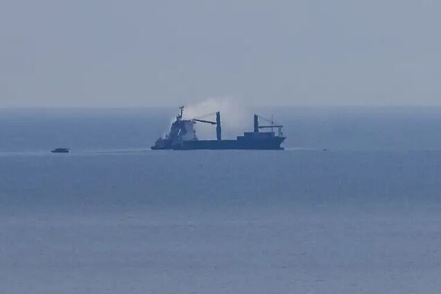 Россия нанесла удар с помощью дрона по немецкому судну в Чёрном море у Одессы: подробности