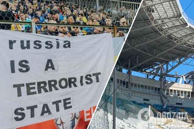 Матч УПЛ скасували після удару росіян по стадіону в Одесі, який приймав ігри збірної України