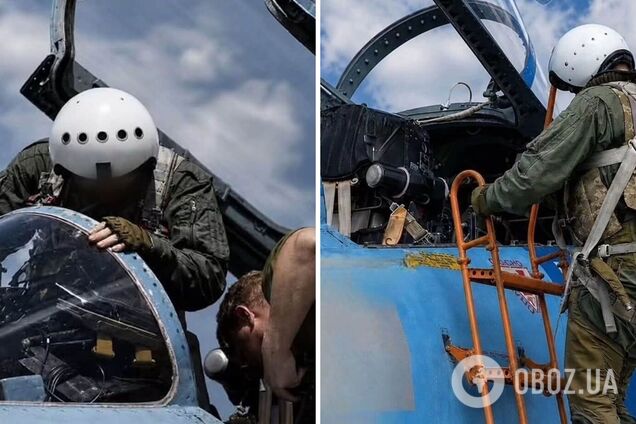 Льотчик винищувача Су-27 знищив артилерійську позицію армії РФ на Запоріжжі: усі подробиці