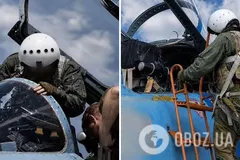Пилот истребителя Су-27 уничтожил артиллерийскую позицию армии РФ в Запорожской области: все подробности