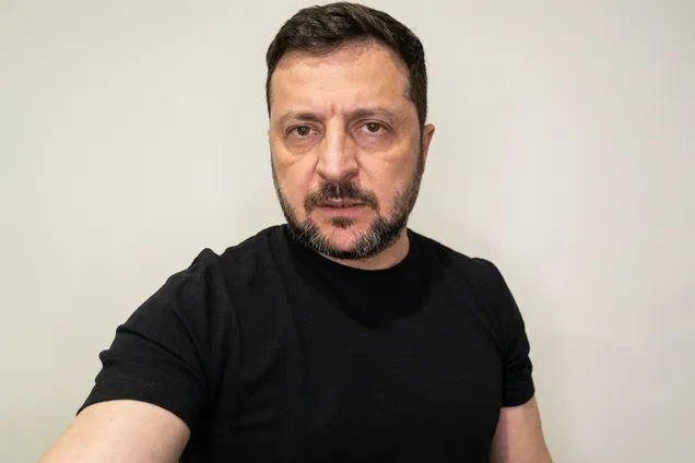 Скриншот из обращения президента Украины Владимира Зеленского.