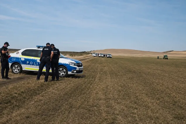 В Румынии упал дрон со взрывчаткой: территорию оцепила полиция