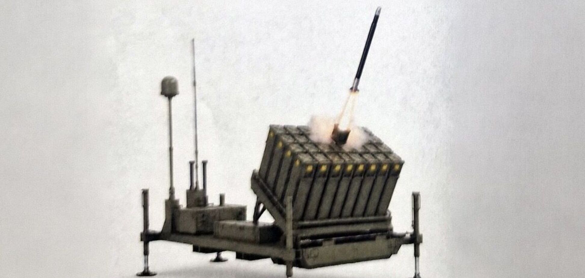 Проєкт пускової установки під нову зенітну ракету від MBDA та WITU, із головкою самонаведення від CMI (фото штучно розширено).