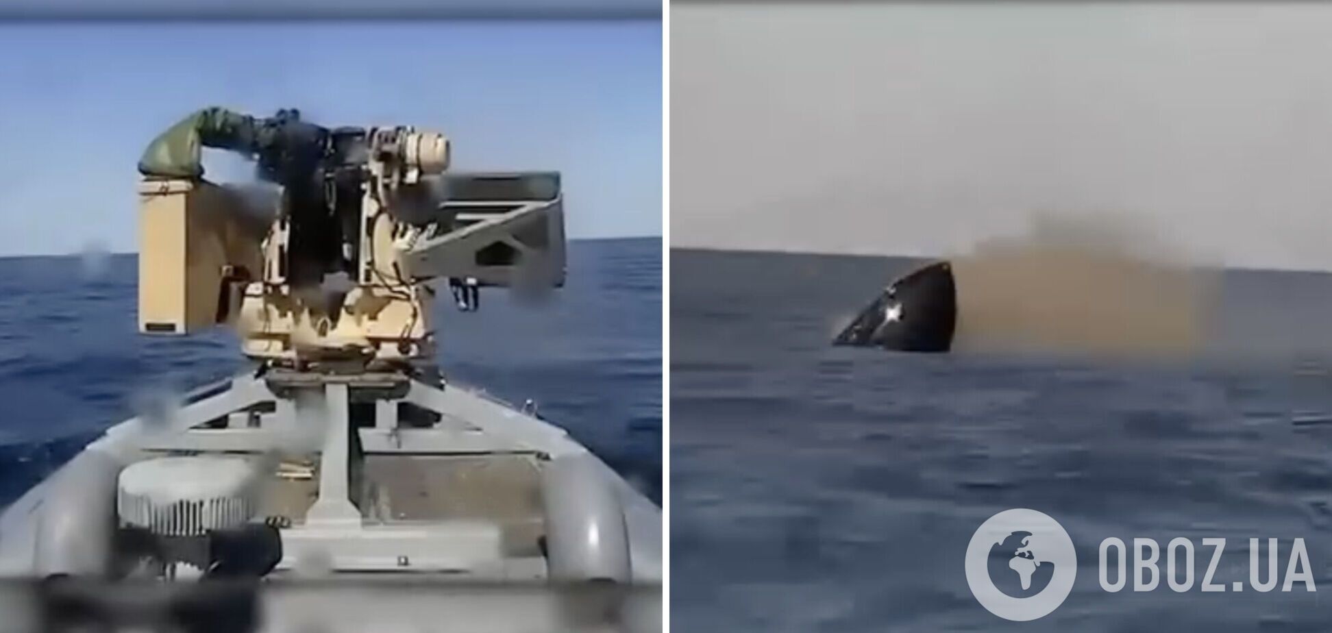 В ВМС ВСУ показали первый в истории морской бой безэкипажных катеров