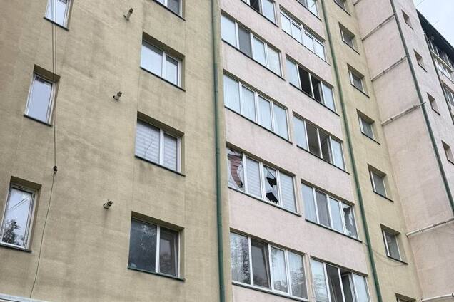 Поврежденный дом в Ивано-Франковске после атаки, 13 сентября 2026 года