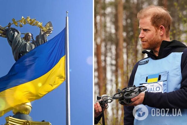 Как принц Гарри продолжает дело своей матери Дианы в Украине и почему благотворительные визиты 'поставили его в противоречие' с братом Уильямом