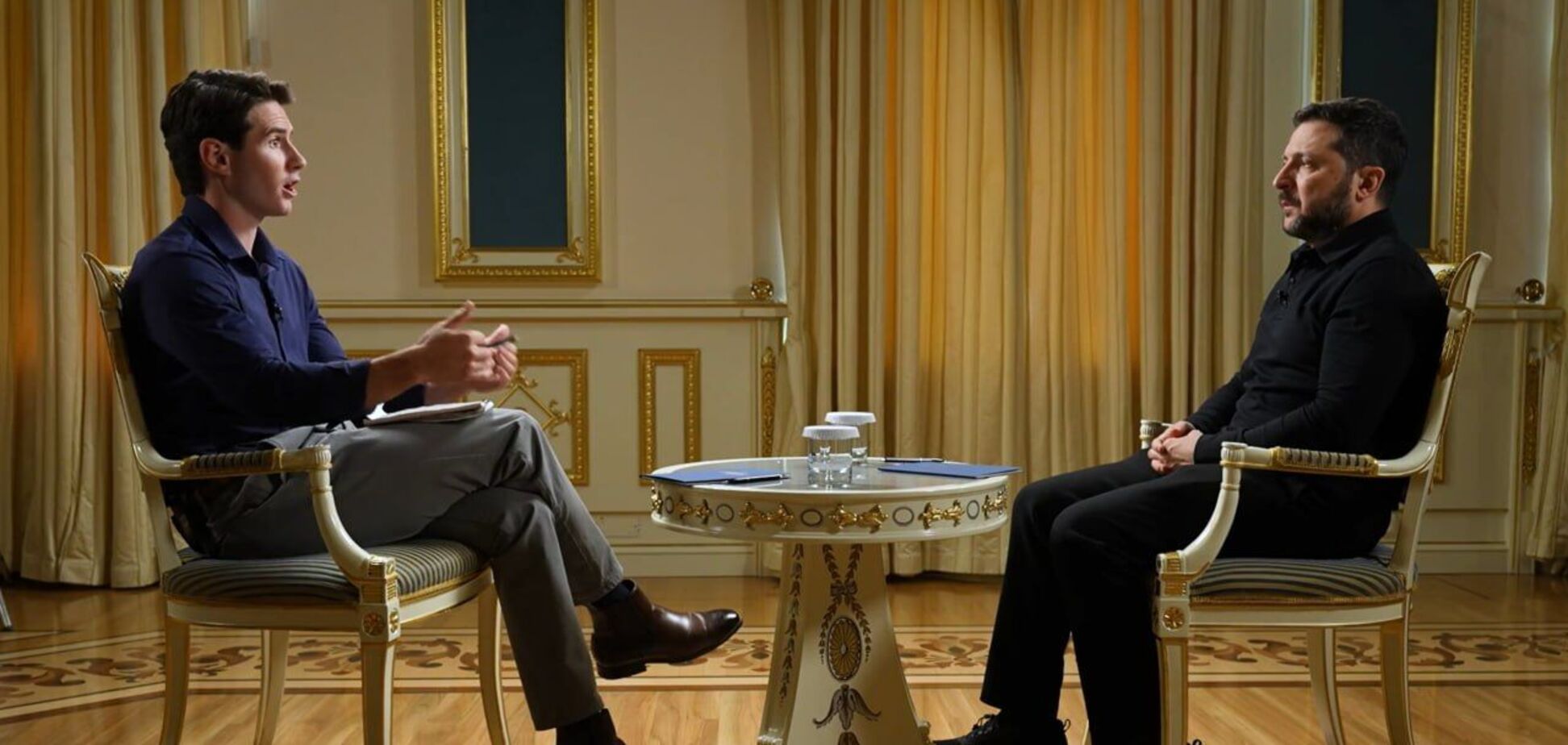 Президент Украины Зеленский дал интервью CBS News