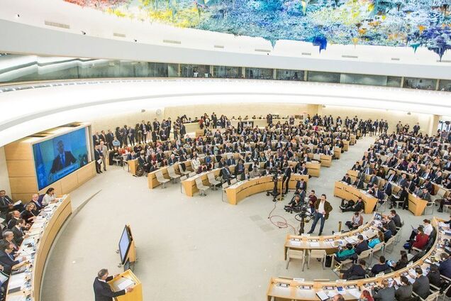 Зал Совета по правам человека. Иллюстративное фото