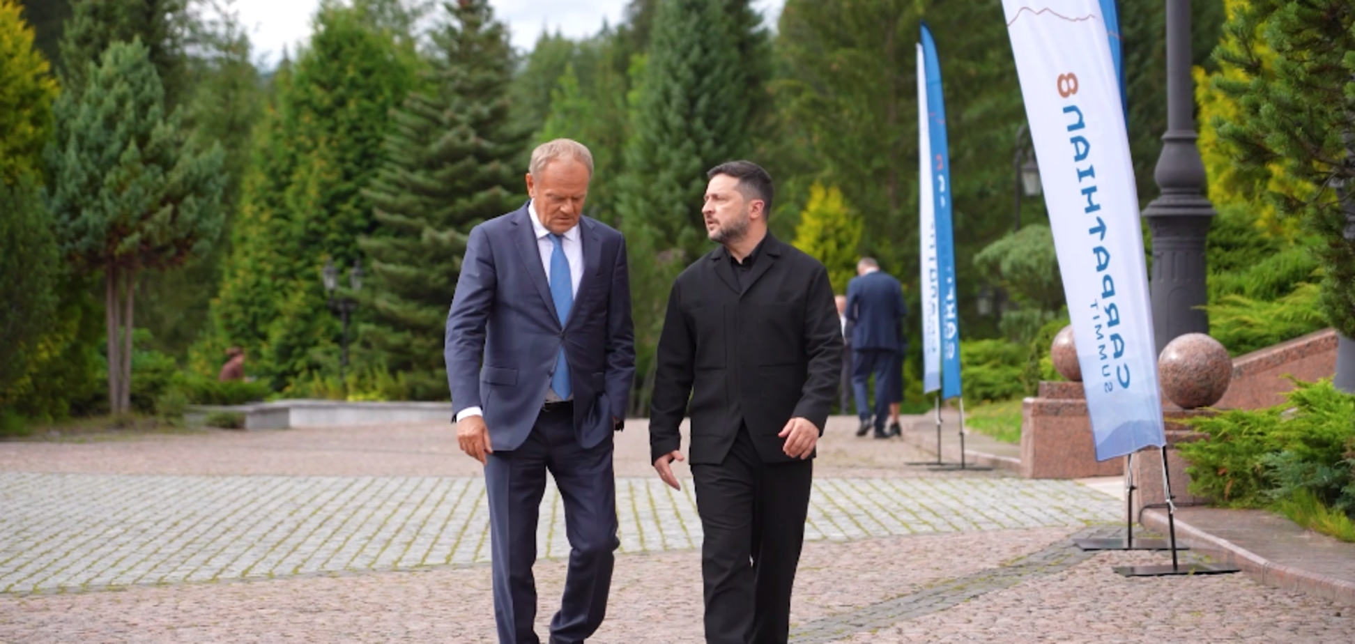 Зустріч президента України Володимира Зеленського із прем’єр-міністром Польщі Дональдом Туском