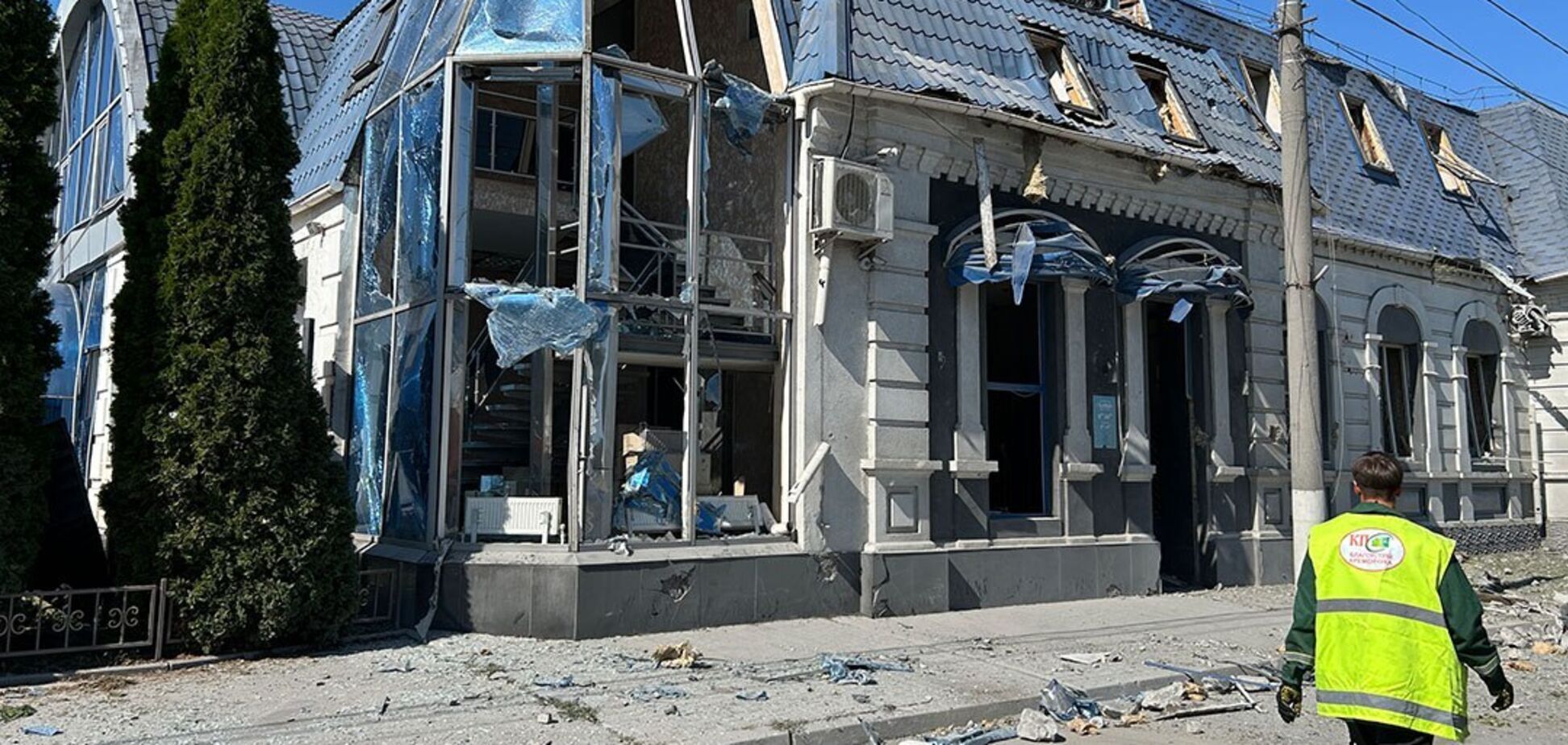 Кременчугский район после российского удара