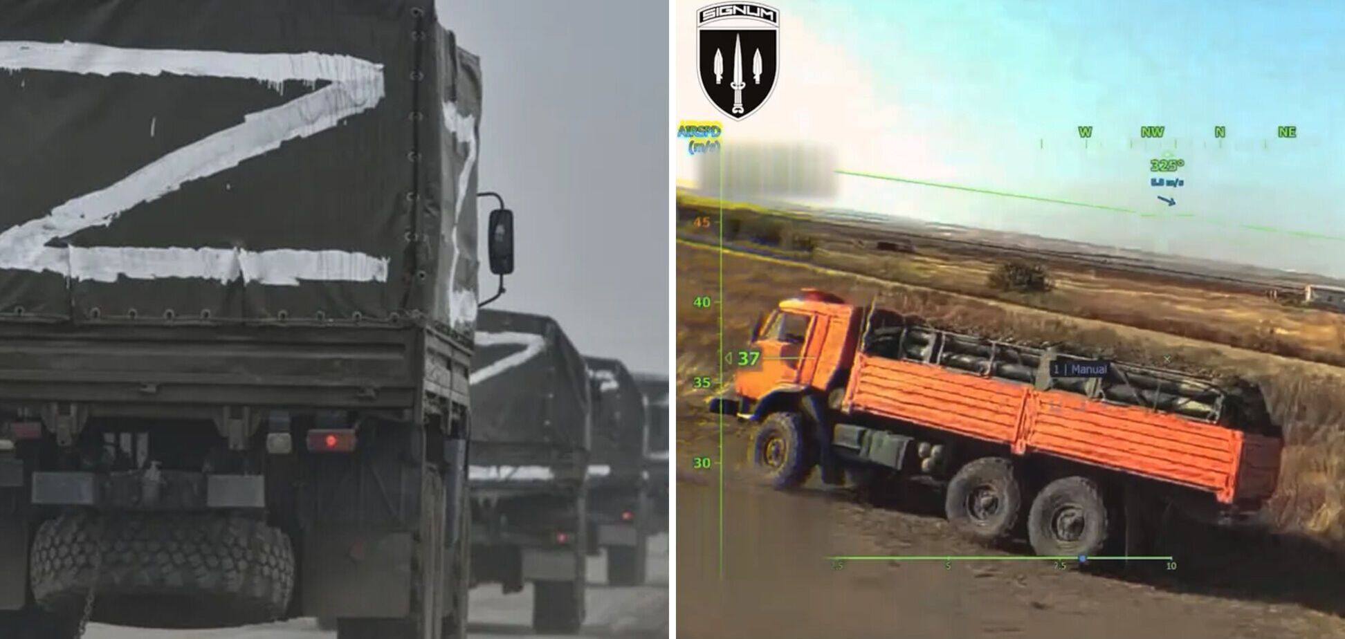 На окупованих територіях загарбники дедалі частіше перефарбовують військову техніку у цивільні кольори.