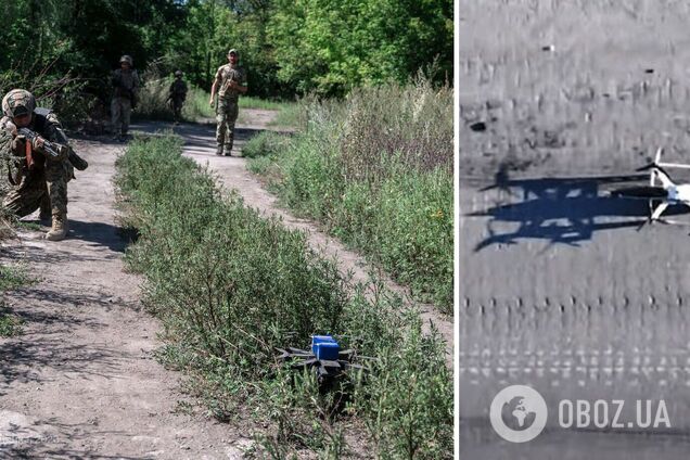 Прикордонники 'Гарту' феєрично знищили  російські дрони-'ждуни'. Відео