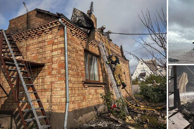 Есть повреждения, пострадала женщина: в КОВА рассказали о последствиях очередного удара РФ по Киевщине. Фото