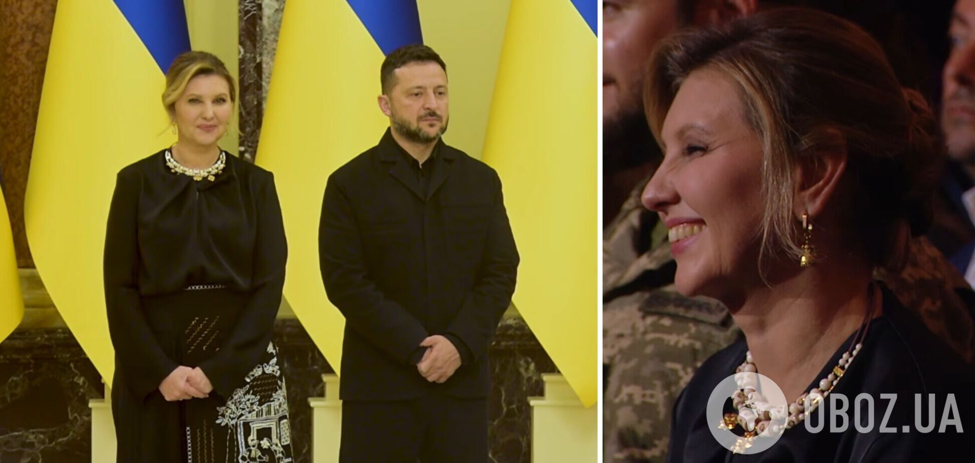 Олена Зеленська з'явилася на урочистому заході в етнічній прикрасі