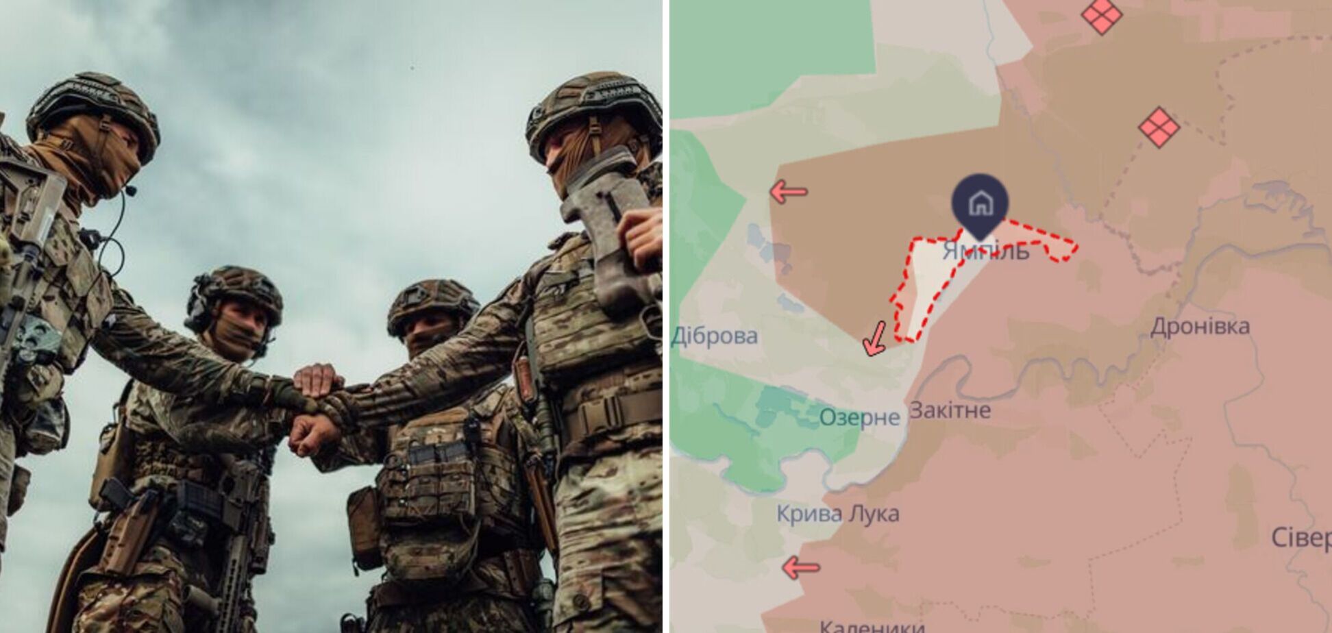 Украинские военные могут готовить операцию по обходу и блокированию Ямполя